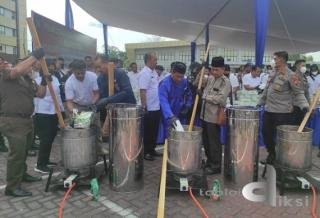 Hadiri Pemusnahan 276kg Shabu, Ketua GRANAT Apresiasi Penegak Hukum dan Jajaran Serta Stake Holder Lainnya